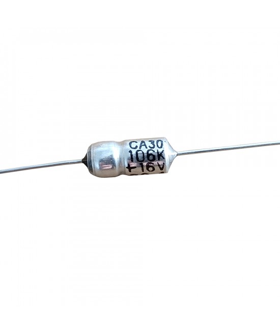 16V 10µF 10MFD 10MKF Wet Tantalum Capacitor Axial Wire Lead 